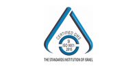 Certified QMS - SI ISO 9001: 2015 - The Standards Institution of Israel logo
