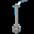 K8 Valve on transparent background