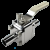 Clean flow valve with SVF logo on handle